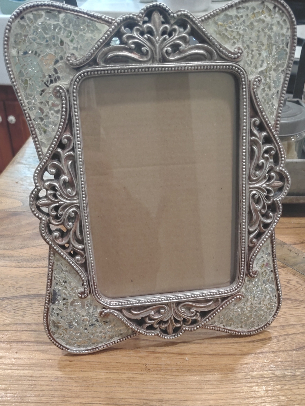 Antique Style Mosaic Photo Frame